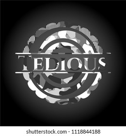 Tedious grey camo emblem