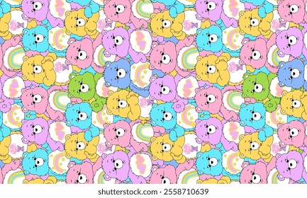 tedy bear background suitable for home decore and wallpaper purpose


