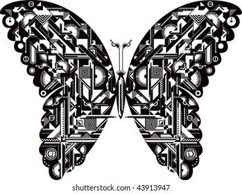 Tee Design Borboleta