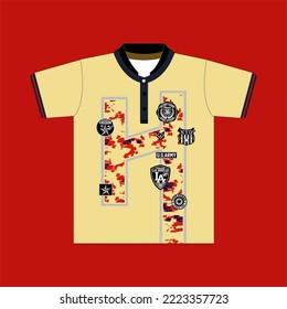 tee design h l us.army   print design chest design color red.
