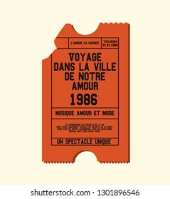 Tee design for print