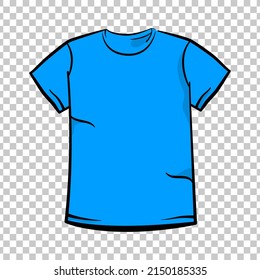 TEE icon flat sketch template. Men's t-shirt symbol. Mens t-shirt outline template vector icon. EPS 10. Basic clothing men symbol.... Short sleeve tshirt. Front view t-shirt.