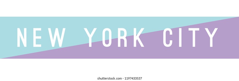 Tee print with slogan. Typography for t shirt, hoody or sweatshirt. new york city