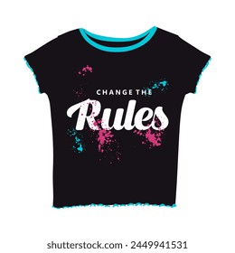 Tee Shirt graphic design. Suitable for clothing printing business. Stylish t-shirt and apparel design. Ready to print vector. 