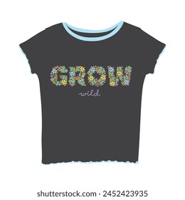 Tee Shirt graphic design. Suitable for clothing printing business. Stylish t-shirt and apparel design. Ready to print vector. 