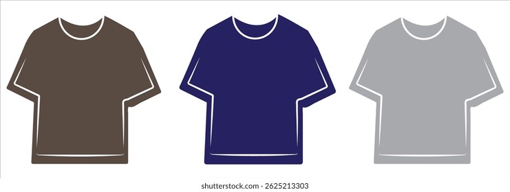 tee shirt icon vector eps 10