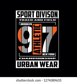 Tee,element,retro,vintage,new york,Brooklyn,images typography vector illustration art for t shirt