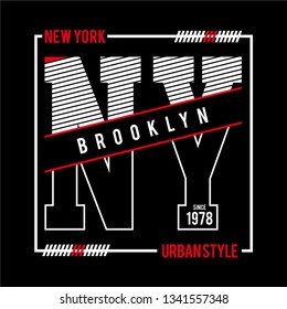 Tee,element,vintage,new york typography vector images illustration art for t shirt - Vector