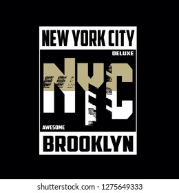 Tee,element,vintage,retro,images new york,brooklyn typography vector illustration art graphics design for t shirt
