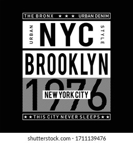 Tee,element,vintage,retro,images new york,brooklyn typography vector illustration art graphics design for t shirt