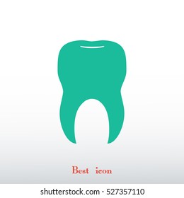 teeht icon, vector best flat icon, EPS