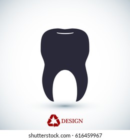 teeht icon, vector best flat icon, EPS