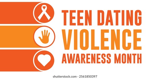 Teen Dating Violence awareness month (TDVAM) observed every year in February. to raise awareness about teen dating violence and to promote safe, healthy relationships among young people.
