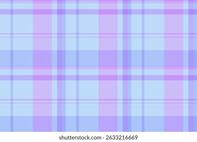 Teen tartan check seamless, british background vector fabric. Africa plaid texture textile pattern in light and blue colors palette.