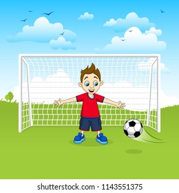 6,143 Childs drawing football playing Images, Stock Photos & Vectors ...