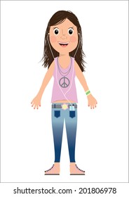 Teenage girl