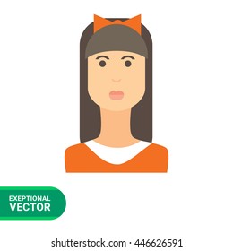 Teenage girl portrait