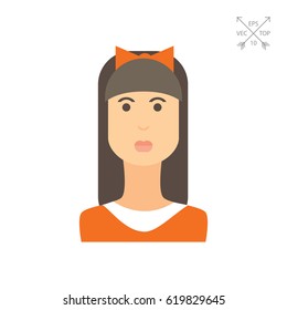 Teenage girl portrait