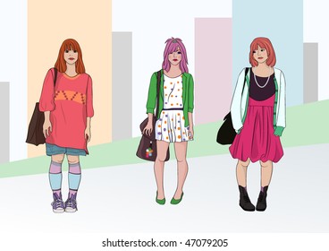 Teenage girls