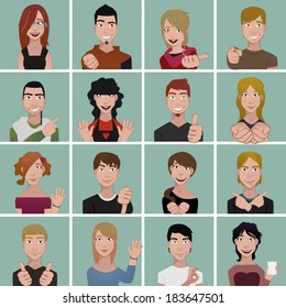 Teenager Avatars