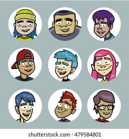 Teenager Avatars