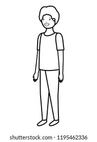 teenager boy avatar character