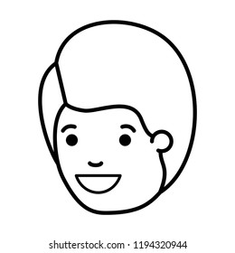 teenager boy head avatar character
