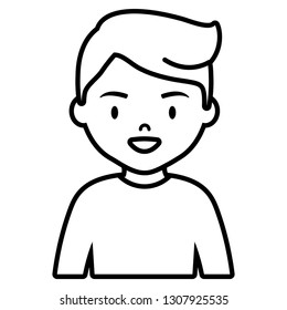 teenager boy young character