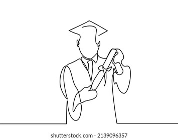 333 Graduation Gown Doodle Images, Stock Photos & Vectors 