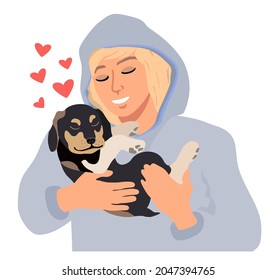 犬 ハグ のイラスト素材 画像 ベクター画像 Shutterstock