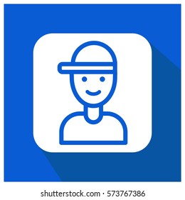 Teenager vector icon