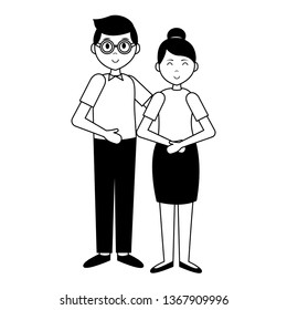 teenagers girl and boy