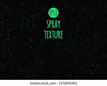 Teeny neon green spray, splash, uneven dots rectangle hand drawn texture. Tiny small uneven spots, vector specks, sparks, flecks, stars, splatter. Chaotic dust particles pattern, text background.