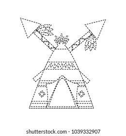 teepee home native american icon image 