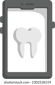Accesorios para adolescentes Diseño de iconos de color vectorial, Símbolo de odontología, signo de salud, ilustración de material para instrumentos dentales, concepto de aplicación móvil para dentistas