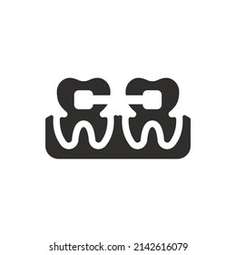 Icono de llaves sobre fondo blanco