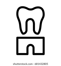 teeth care icon