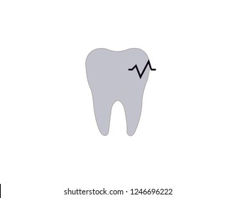  teeth care icon or dental care icon
