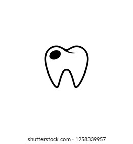 teeth cavity icon