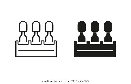 Teeth Ceramic Veneers. Dental Veneer Silhouette and Line Icons Set. Tooth Care Pictogram. Human Oral Beauty, Dentistry Sign. Dental Treatment Black Symbol Collection. Isolated Vector Illustration.