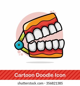 teeth color doodle