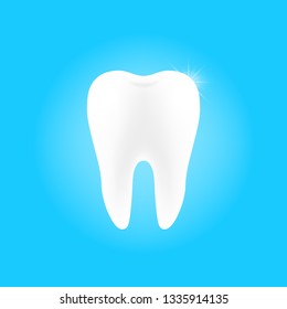 Teeth icon dentist. Healthy Teeth. Human Teeth. Vector stock illustration.