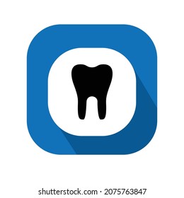 teeth icon , sign and symbol vector, Medical icon vector illustration.