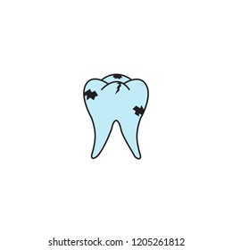 teeth icon template design