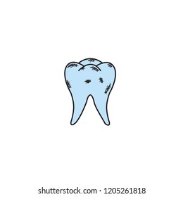 teeth icon template design