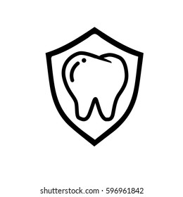 teeth icon/dental icon for website design, logo