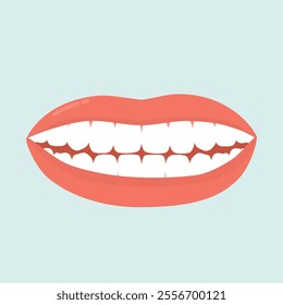 Teeth and Mouth Oral Dental Illustration