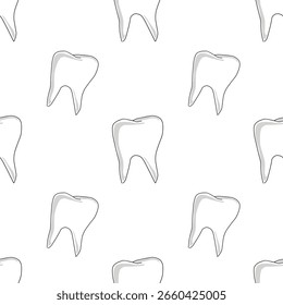 Teeth pattern background vector illustration design .eps