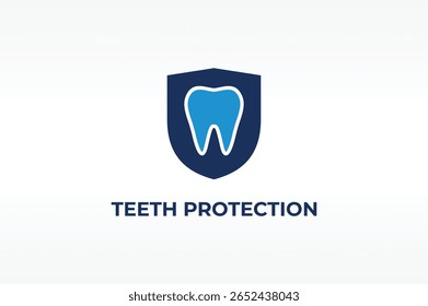DENTES PROTEÇÃO vetor, ícone ou logotipo sinal símbolo isolado ilustração