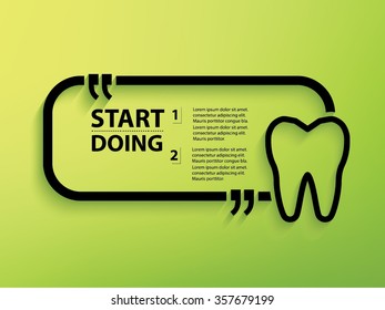 
Teeth Quotation Mark Speech Bubble,design
